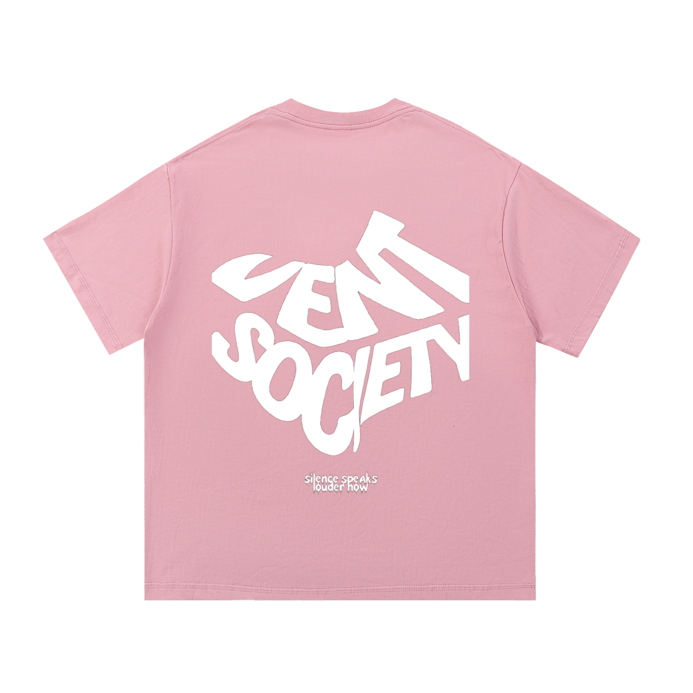 Vent Society Swirl Print Cotton T-Shirt