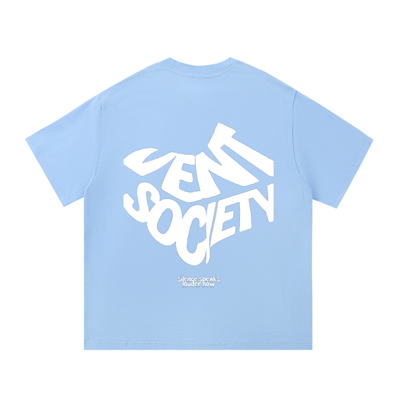 Vent Society Swirl Print Cotton T-Shirt