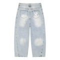 Vent Style Baggy Jeans
