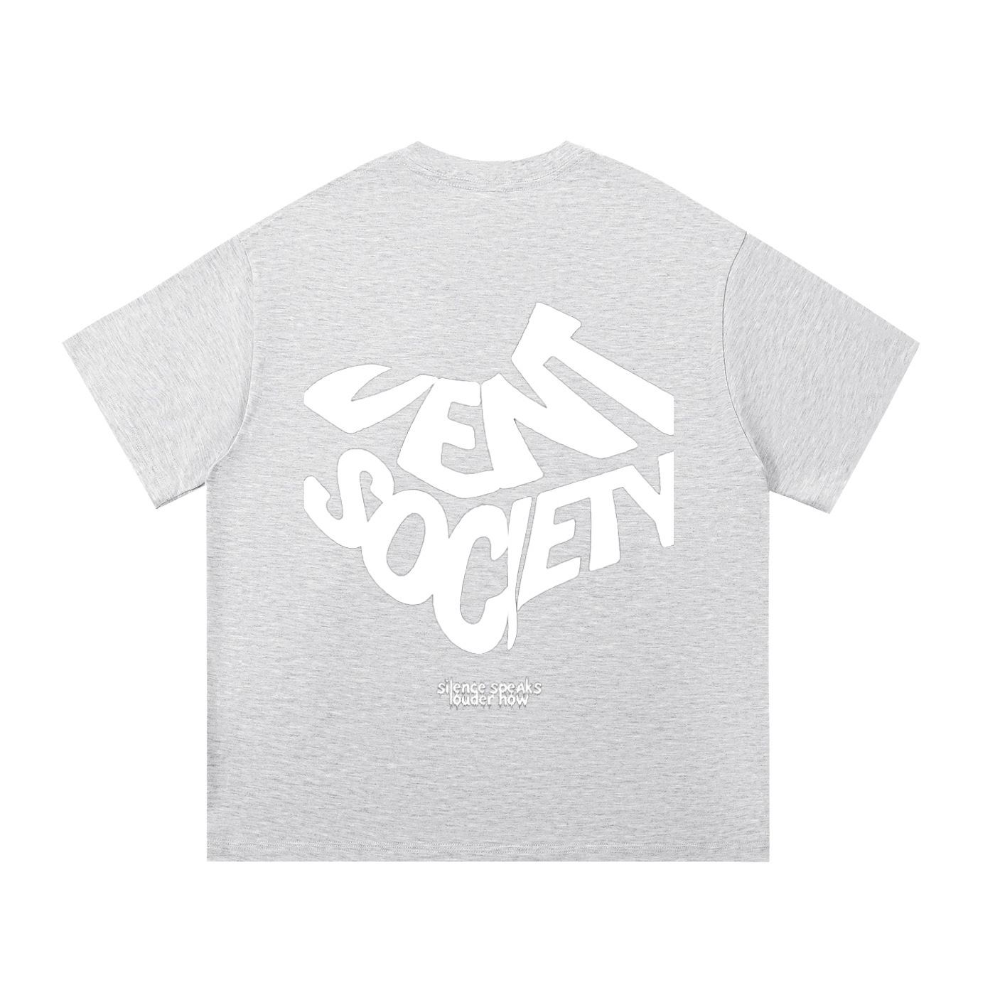 Vent Society Swirl Print Cotton T-Shirt