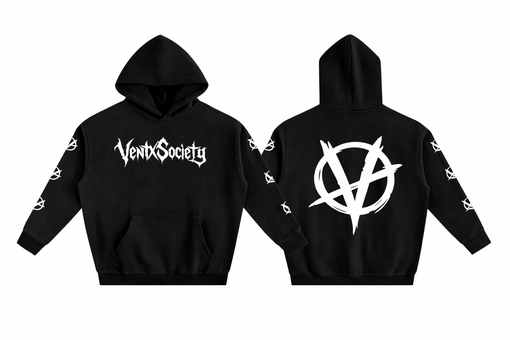 VentxSociety Oversize Fleeced Hoodie