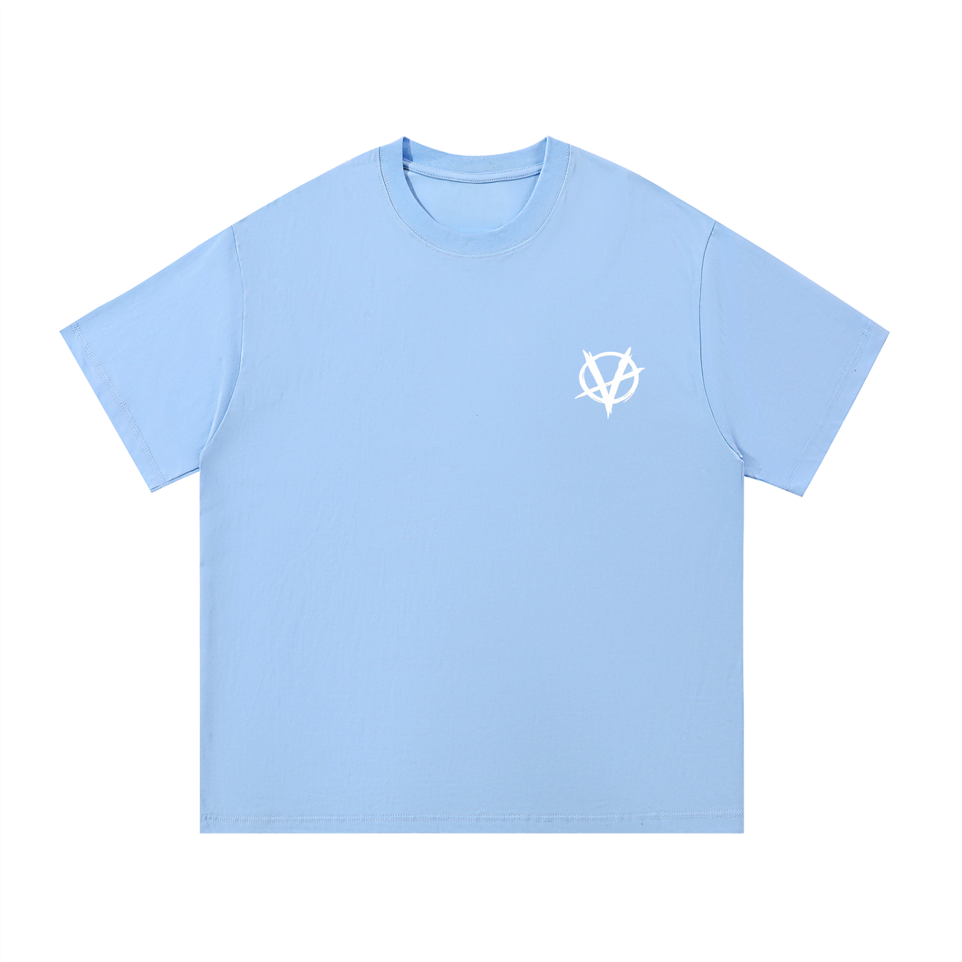 Vent Society Swirl Print Cotton T-Shirt