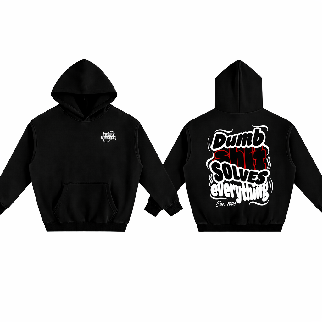 Vent Special Oversize Oversize Fleeced Hoodie