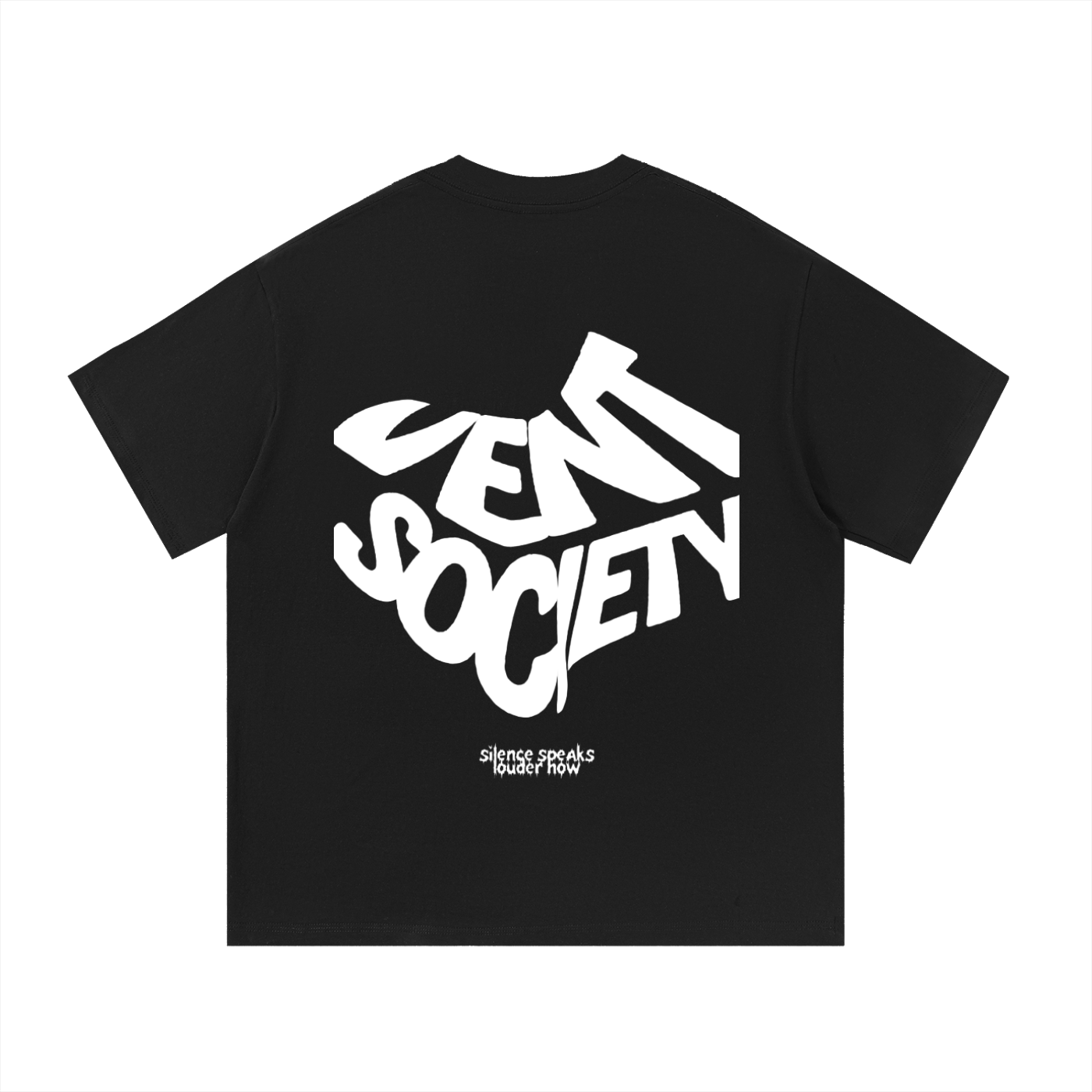 Vent Society Swirl Print Cotton T-Shirt